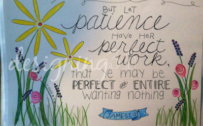 a step-by-step {patience}