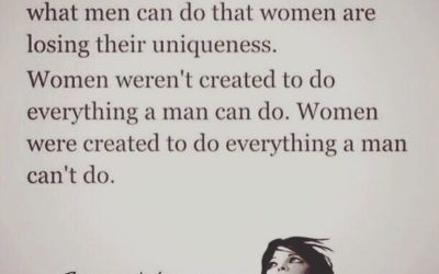 on being woman